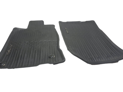 2014 Honda Cr-z All Weather Rubber Floor Mat Front Left & Right OEM