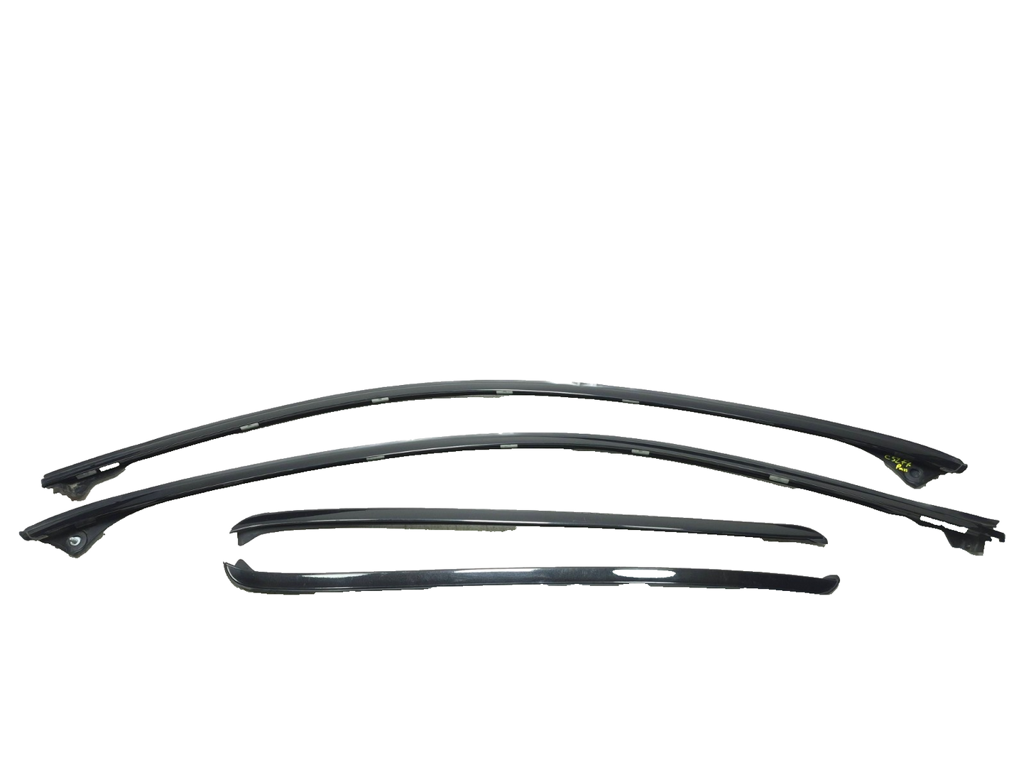 2008 BMW X6 E71 Front Windshield Drip Trim Molding Left & Right 4pcs OEM