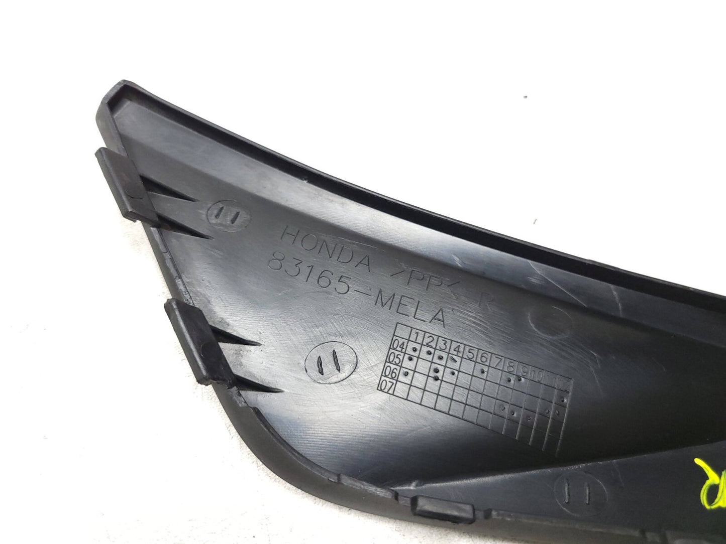 2006 2007 Honda Cbr1000rr  Right Inner Fairing Cowl Panel Trim 2pcs OEM