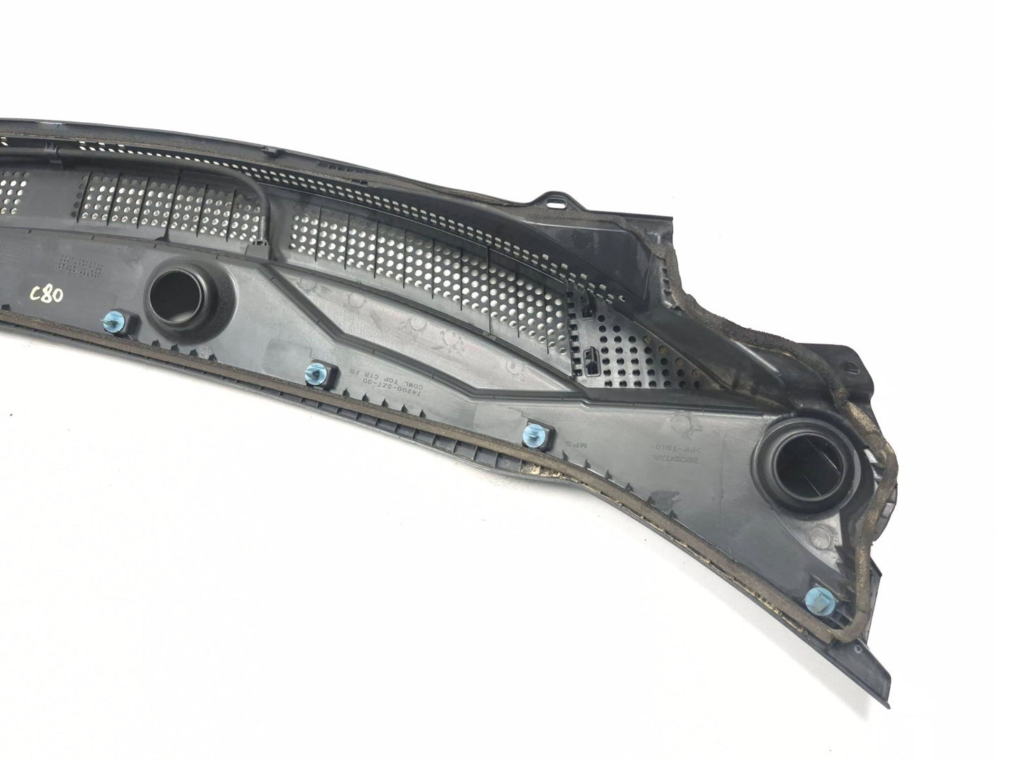 2014 Honda Cr-z Front Windshield Wiper Cowl Trim Cover OEM