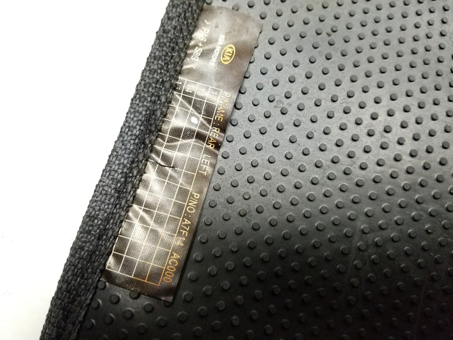 2014 Kia Forte Floor Mat Carpet 3 Pcs OEM