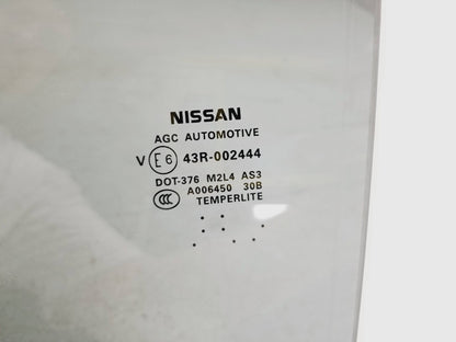 2013 - 2020 Nissan Pathfinder Rear Door Window Glass Driver Side Left OEM