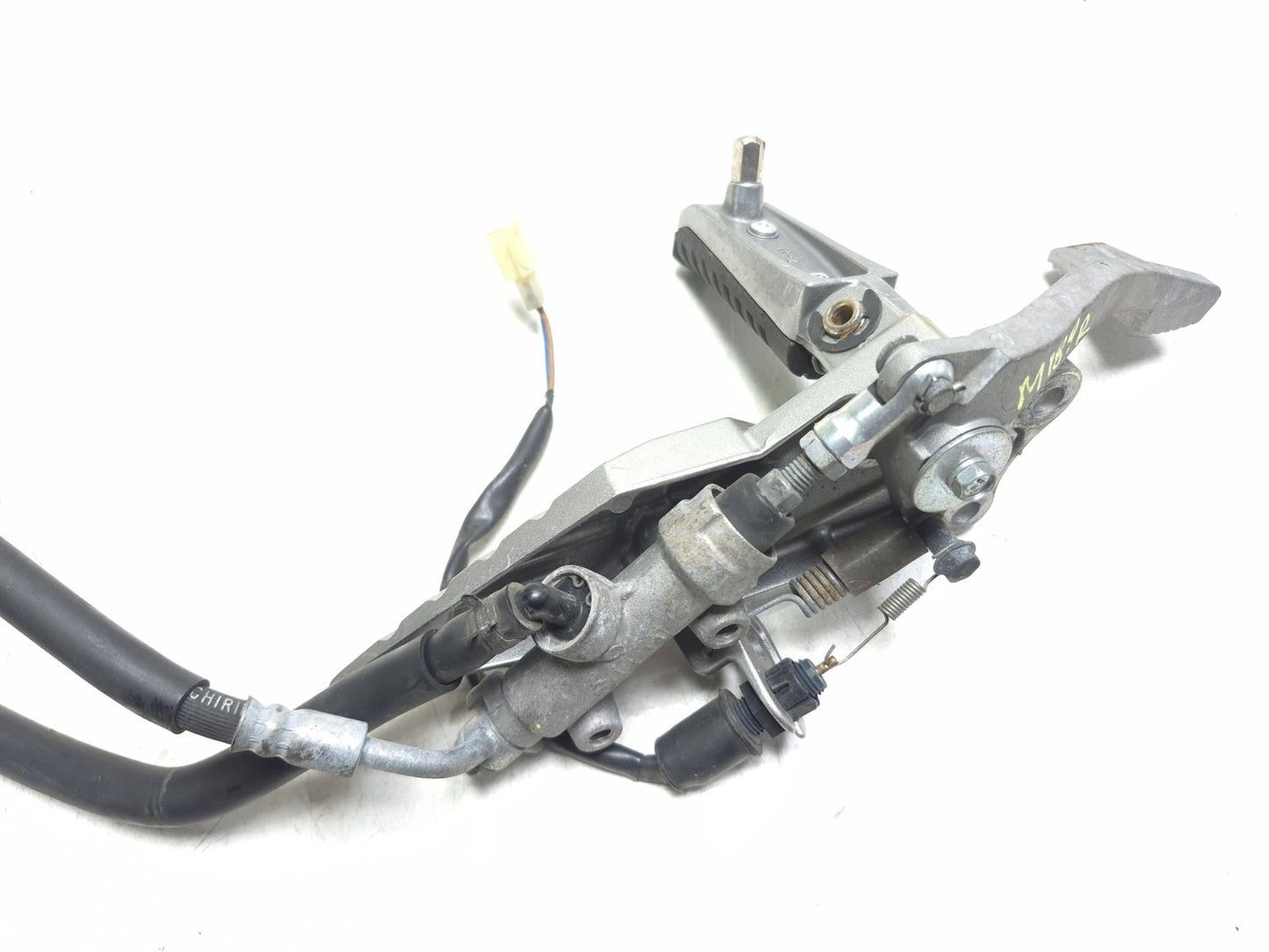 2009 Kawasaki Concours 14 Zg1400 Right Footrest W/ Brake Cylinder Assy OEM
