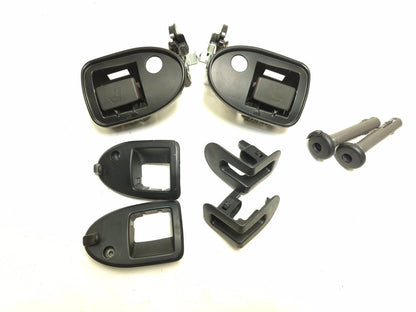 2019 Hyundai Kona Rear Seat Trim Cover W/ Fold Lock & Guide Sleeve Set OEM