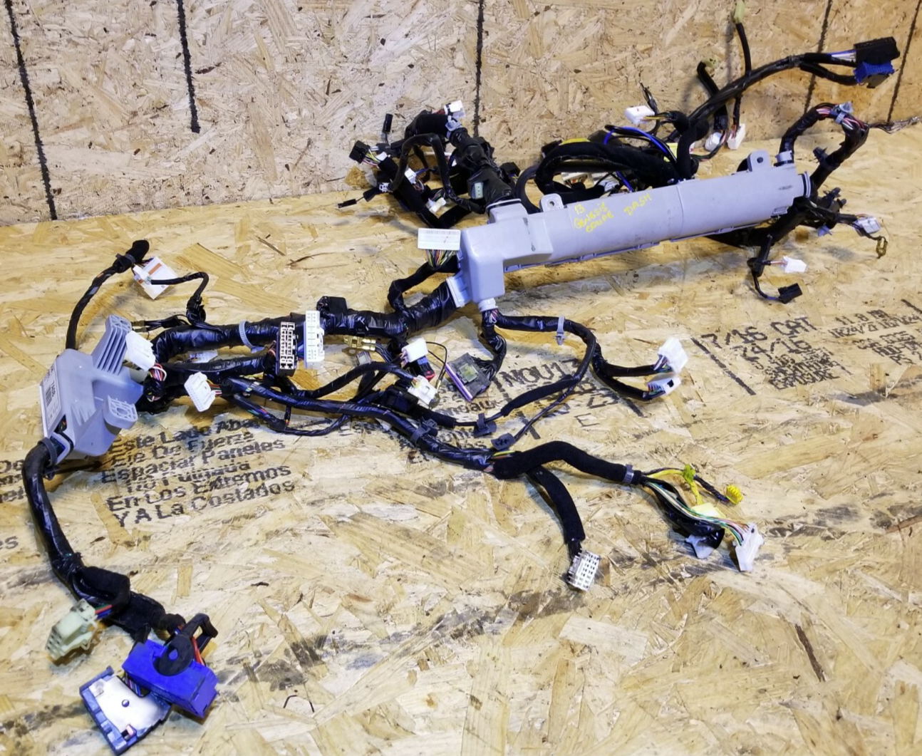 2013 Hyundai Genesis Coupe 3.8l Mt Dash Dashboard Wire Harness OEM