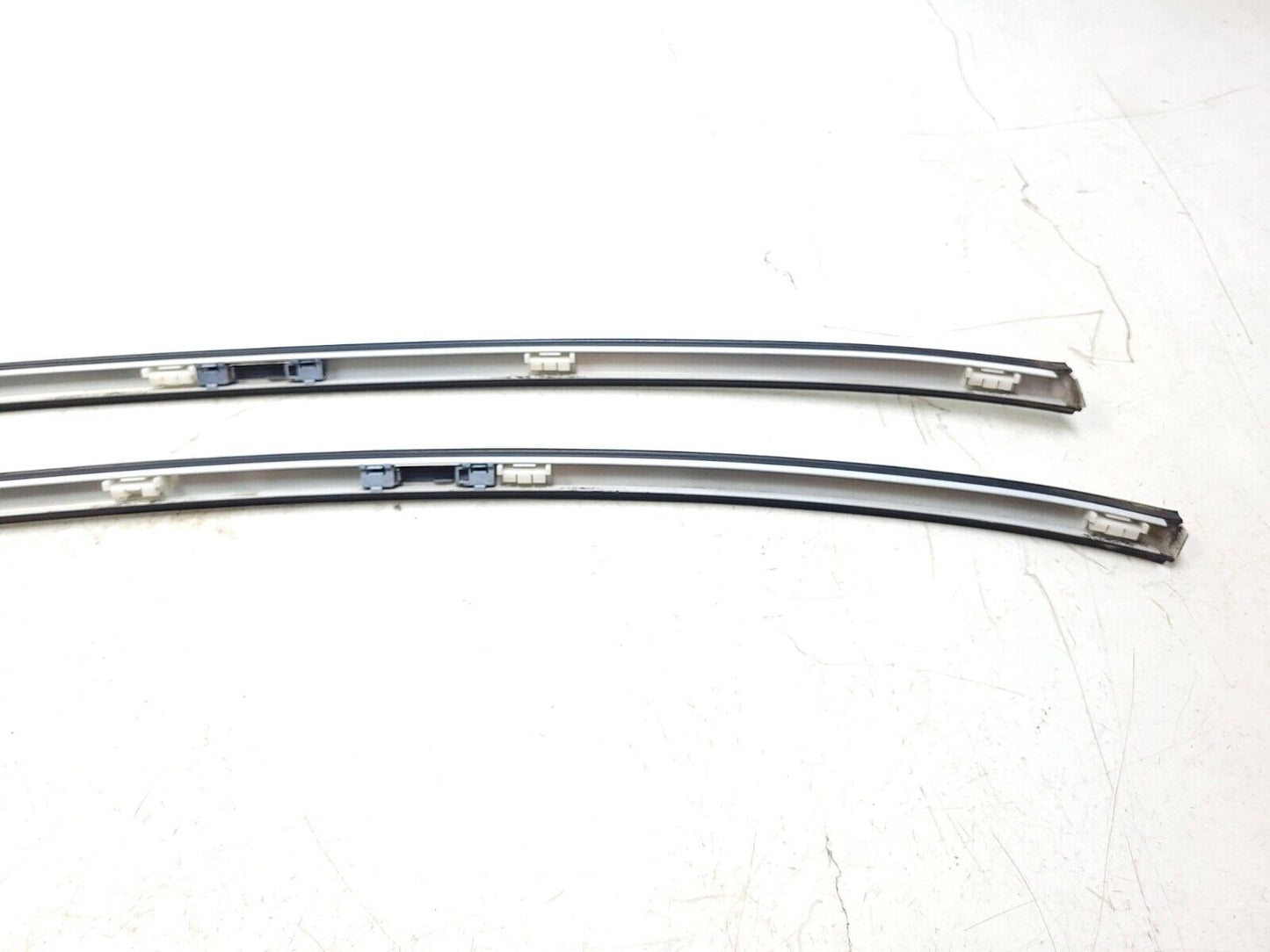 02 - 08 Jaguar X-type Roof Trim Chrome Molding 2pcs OEM 86k