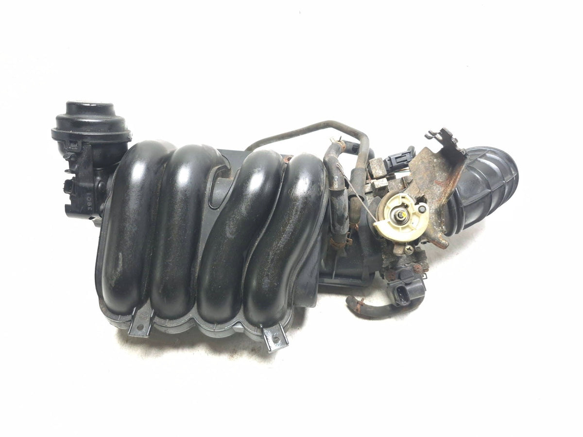 2004 Honda Cr-v 2.4l Intake Manifold W/ Throttle Body 17100-ppa-a01 OEM