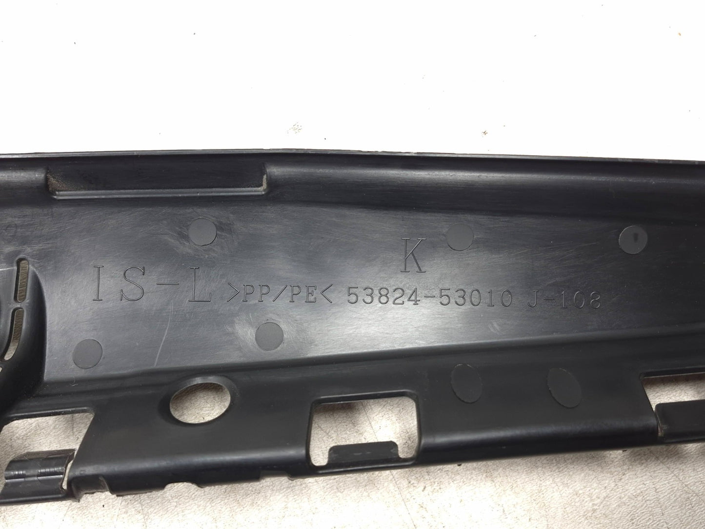 2009 Lexus IS250 Front Fender Protector Trim Panel Left & Right  OEM