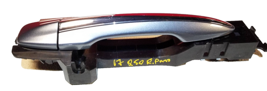 2017 Infiniti Q50 Rear Passenger Exterior Door Handle OEM