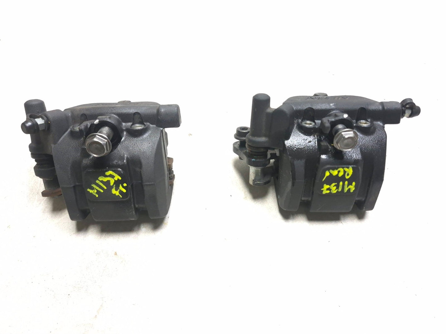 2025 Kawasaki Ninja Ex 500 Brake Caliper Front & Rear W/ Bracket 3 Pcs OEM