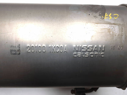 2011 Nissan Juke Rear Exhaust Muffler OEM
