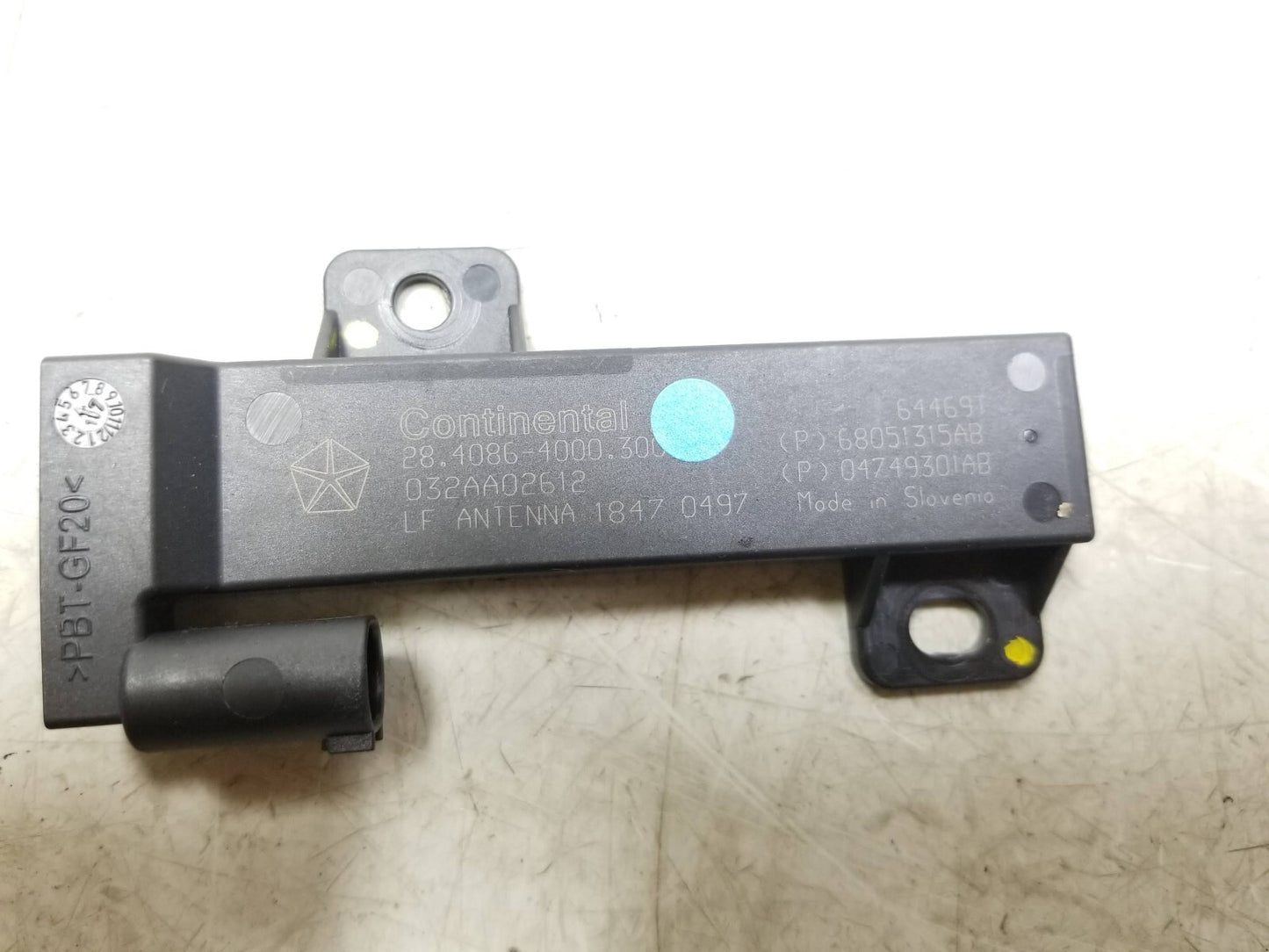 2017 - 2019 Alfa  Romeo Stelvio Keyless Antenna Entry Control Module OEM