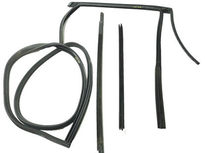 2013 Ford Focus Rear Door Weatherstrip Seal Left Driver Side 4 Pcs OEM