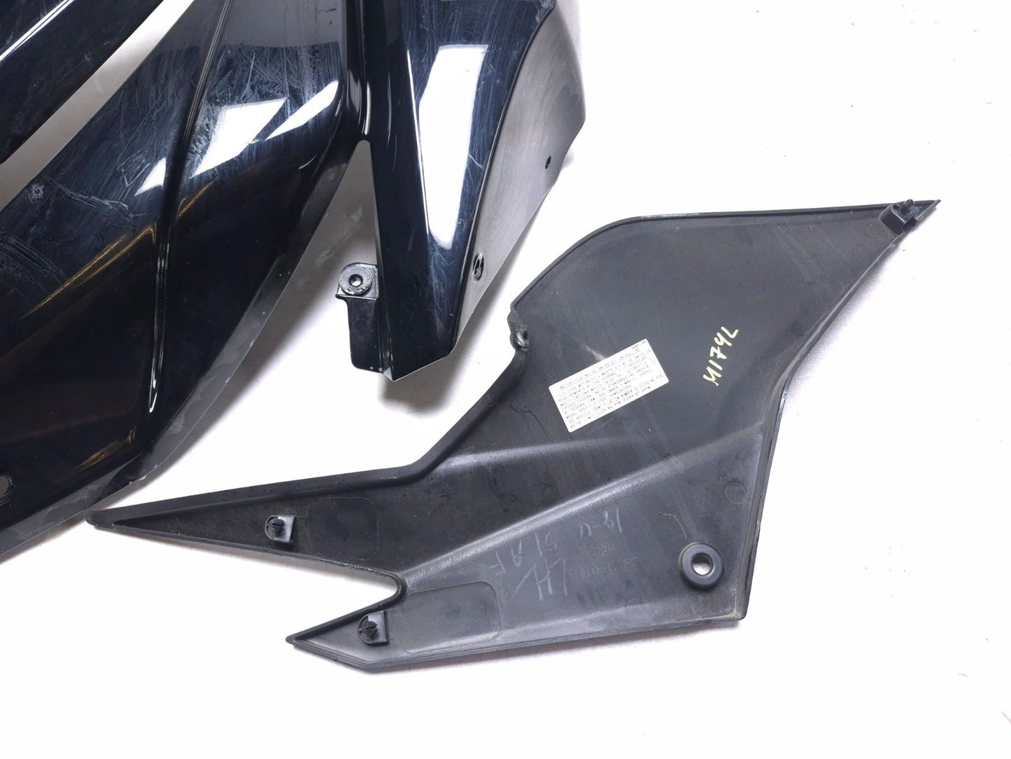 2008 Kawasaki Ninja 250r Ex250j Left Fairing Cowl Cover 2 Pcs OEM