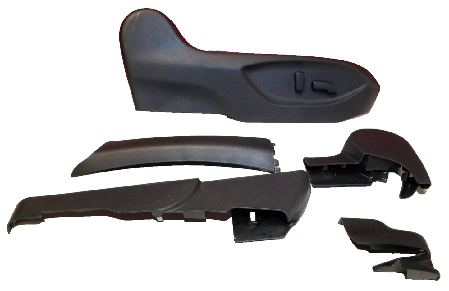 2017 Infiniti Q50 Front Passenger Seat Trim Cover Panel 5pcs OEM