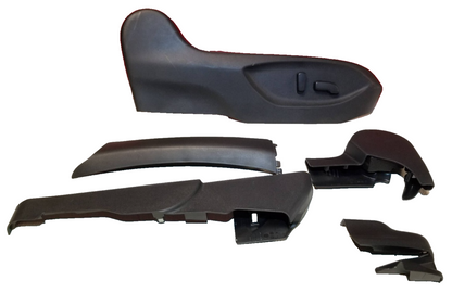 2017 Infiniti Q50 Front Passenger Seat Trim Cover Panel 5pcs OEM