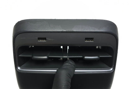 2018 Tesla Model 3 Center Console Back Air Vent Panel W/ Usb OEM