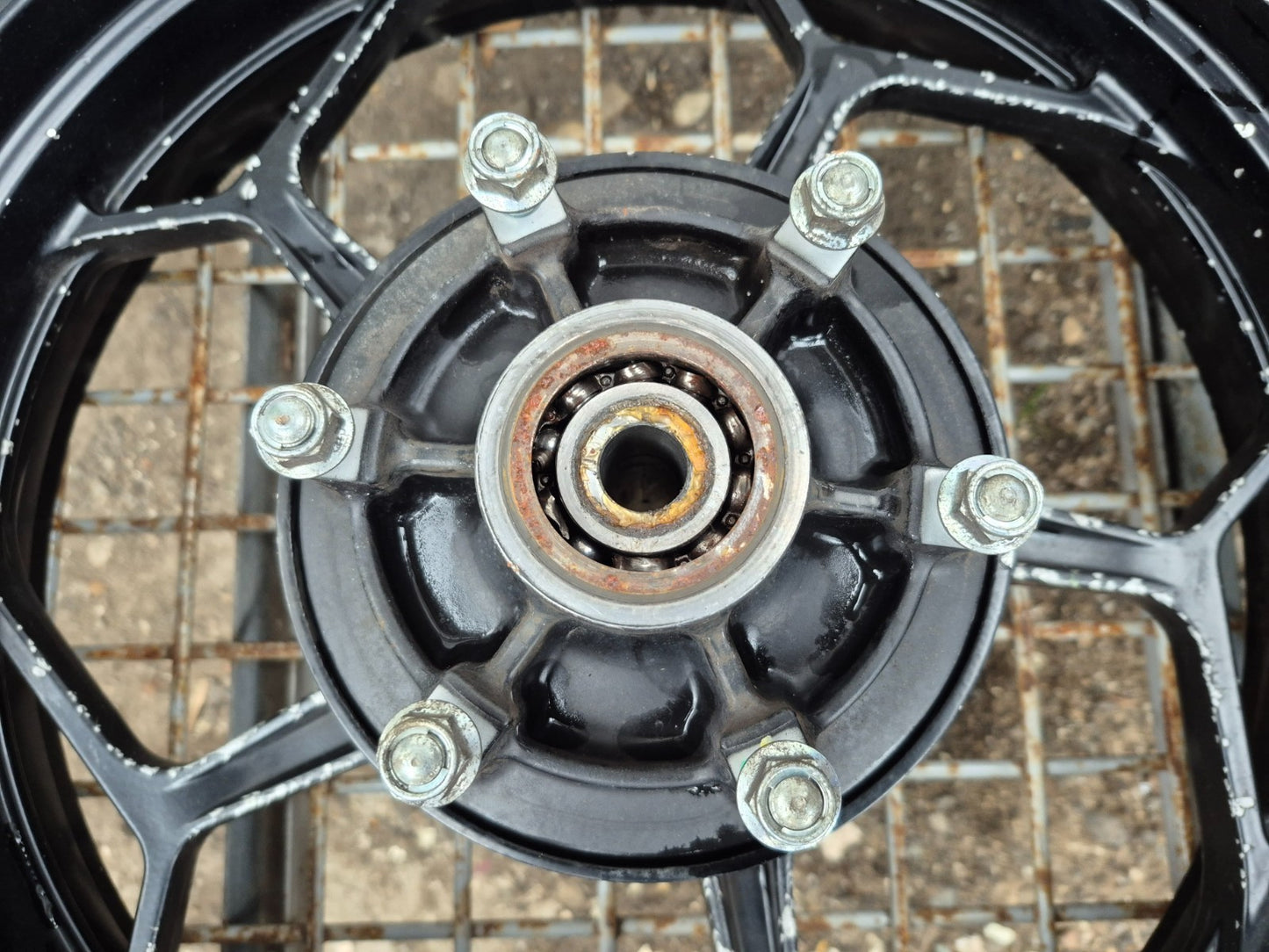 2014 Kawasaki Ninja 300 Ex300a Rear & Front Wheel W/ Tire R 17 OEM