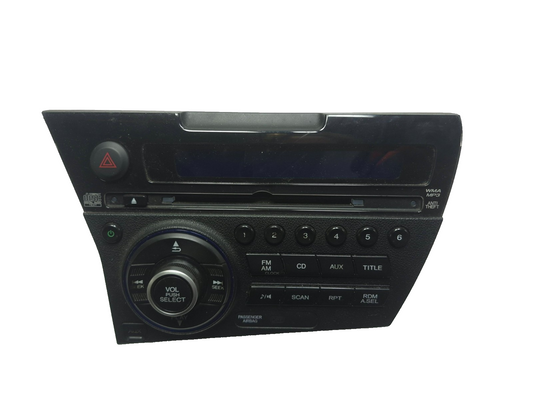 2014 Honda Cr-z AM FM Radio Audio Cd Player  OEM