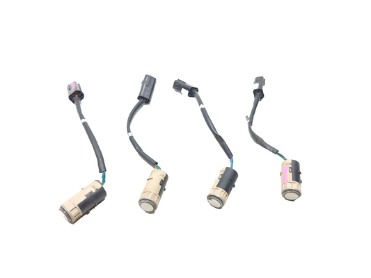 09 - 12 Hyundai Genesis Rear Bumper Parking Sensor Pdc 4pcs OEM Sedan