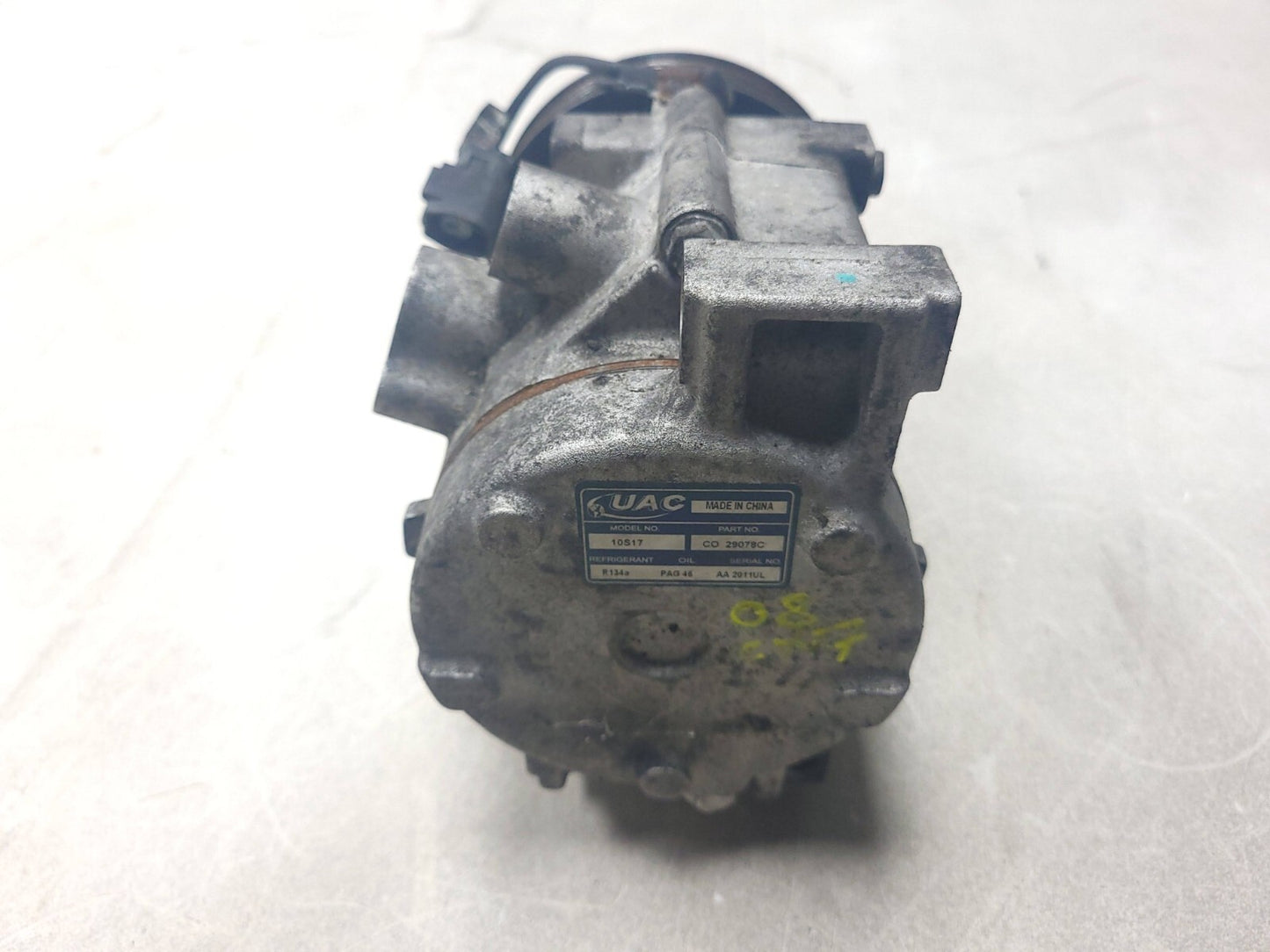 2007 - 2012 Mazda Cx-7 AC Compressor 2.3l *uac Brand*