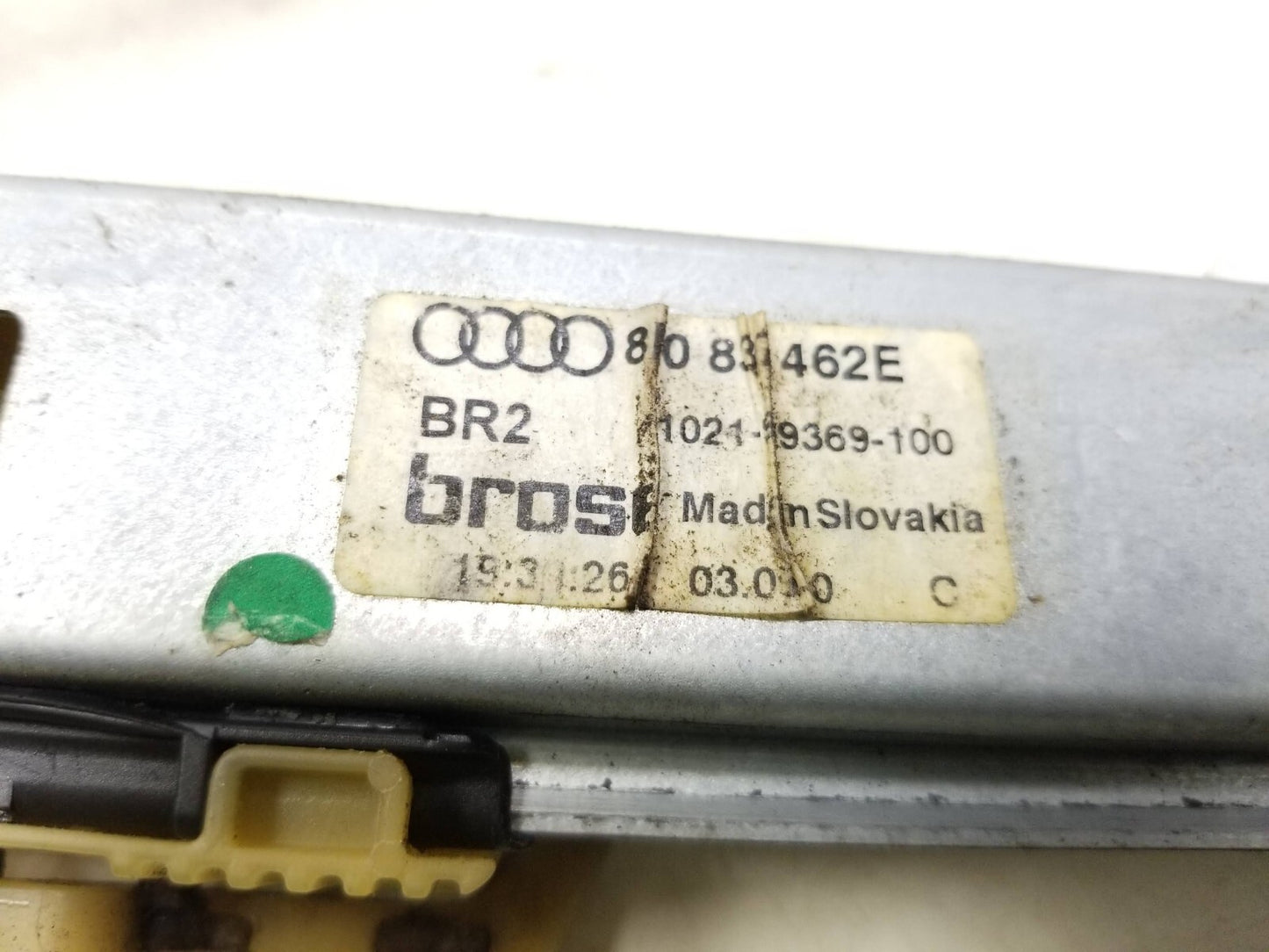 2009 - 2017 Audi Q5 Door Window Regulator Front Passenger Side Right OEM