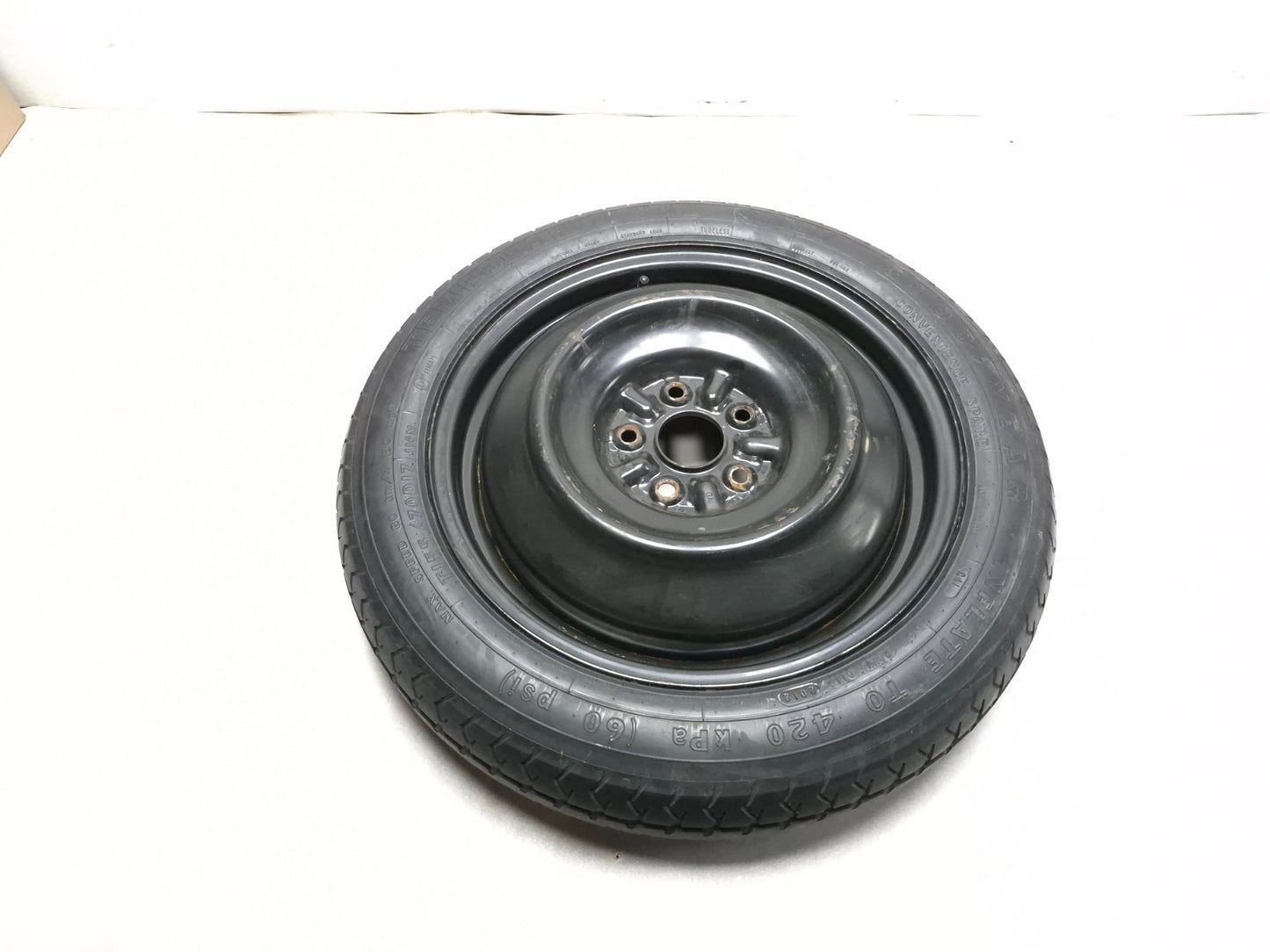2012 Toyota Camry Spare Tire T155/70 D17 OEM