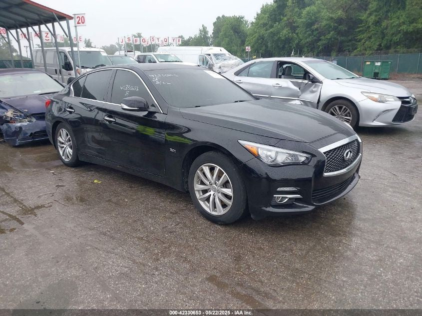 2016 Infiniti Q50 Seat Side Trim Front Driver Side Left OEM
