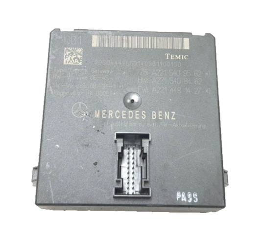 2010 Mercedes S400 Central Gateway Control Module OEM