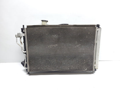 2014 Hyundai Elantra Gt A/c Condenser W/ Cooling Fan Assy OEM