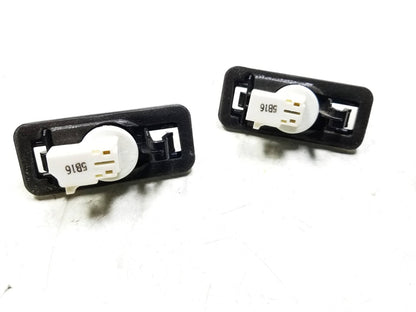 2013-2016 Scion Fr-s License Plate Light Assemblies Pair OEM