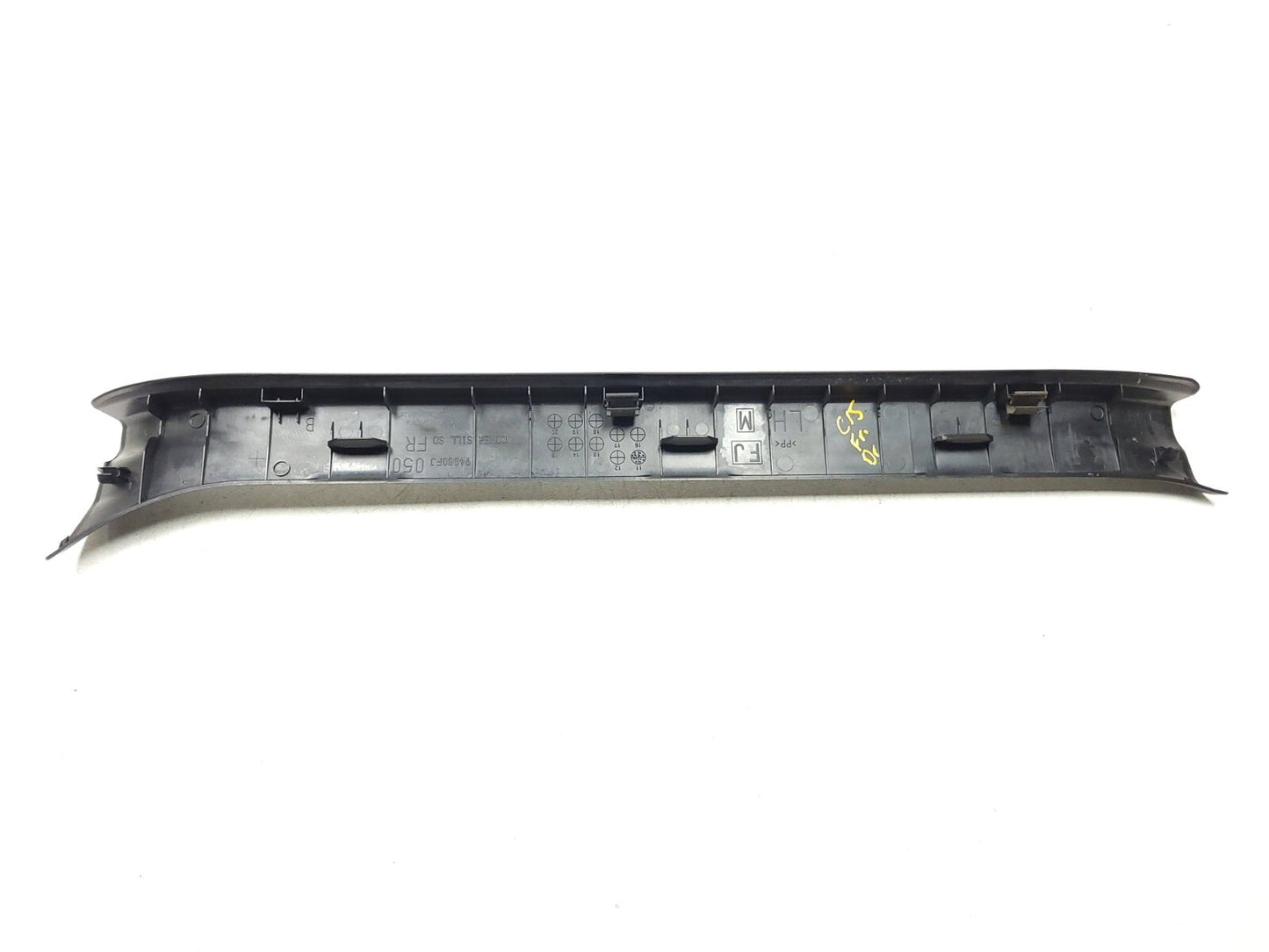 12-15 Subaru Impreza Front Door Sill Trim Scuff Pane Left & Right Pair OEM Sedan