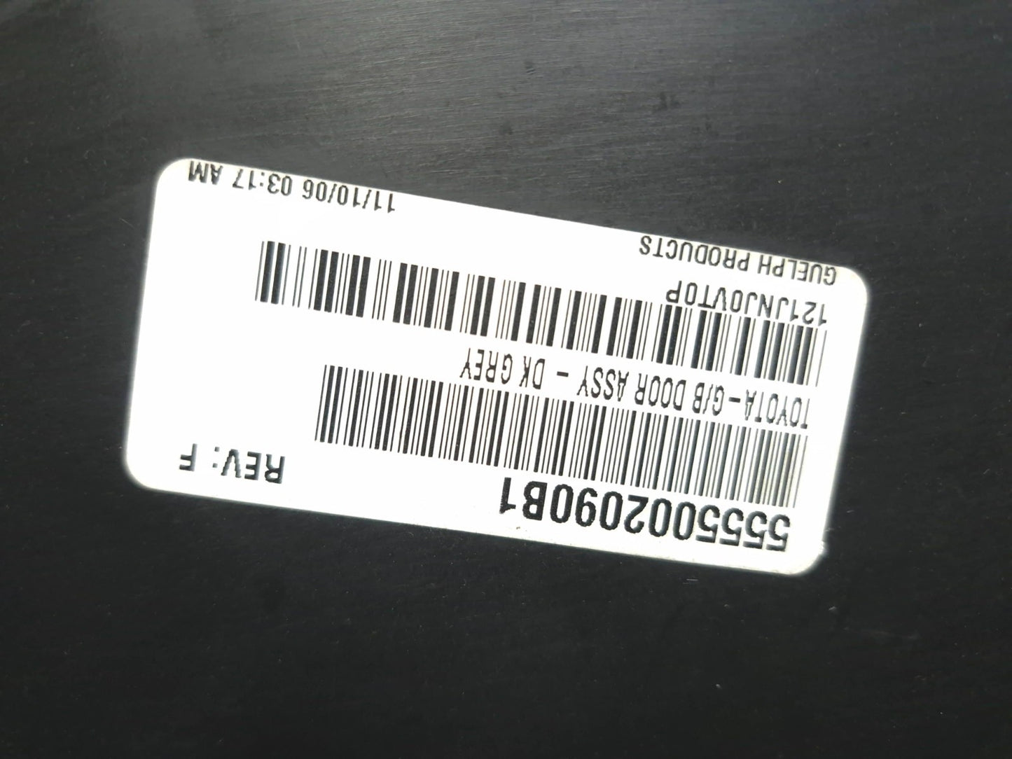 2007 Toyota Corolla Glove Box OEM