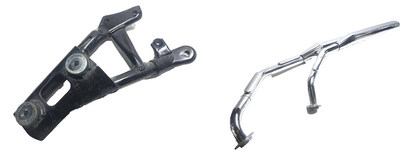 2005 Suzuki C50 Boulevard Exhaust Header Muffler & Bracket Pair OEM