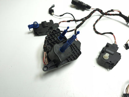 2011 BMW 750li HVAC A/c Heater Wiring Harness & Flap Motors Actuators OEM