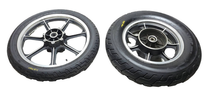 1986 Kawasaki Vulcan 750 Vn750 Front &rear Wheel Pair OEM