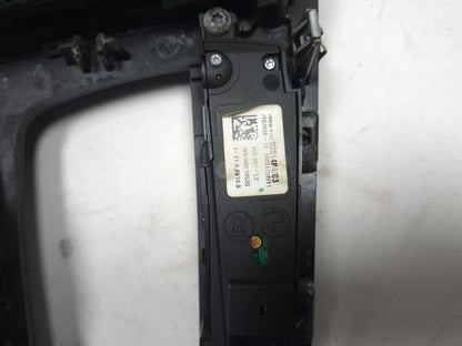 2011 BMW 750li Center Console Trim Idrive Controller Gear Shifter Panel Wood OEM