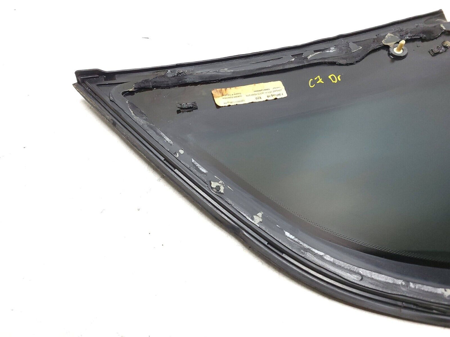 07-13 Bmw X5 E70 Rear Quarter Vent Glass Driver Side Left OEM