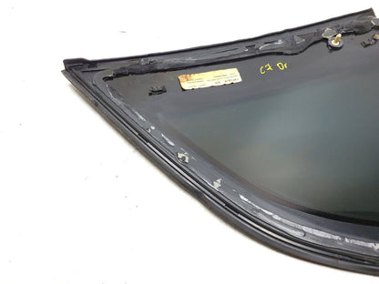 07-13 Bmw X5 E70 Rear Quarter Vent Glass Driver Side Left OEM