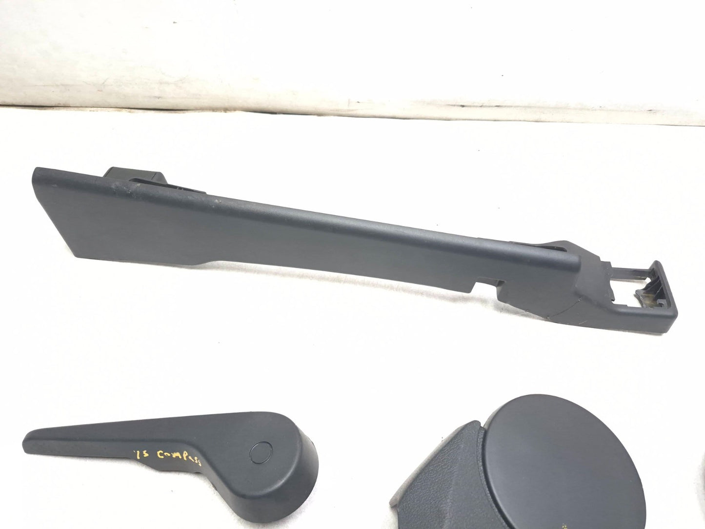 2015 Jeep Compass Front Left Driver Side Seat Trim Panel 9 Pcs OEM