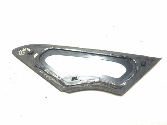 2012 Nissan Leaf Front Quarter Opera Vent Window Glass Right Passenger Side OEM