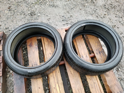 Continental Procontact 235/40r19 96w Pair Used Tire