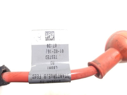 2017 Jaguar Xe Positive Battery Cable Wire Wiring Harness OEM T4n13934