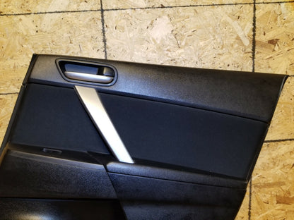 2012 Mazda 3 Rear Door Trim Panel Right Passenger Side OEM
