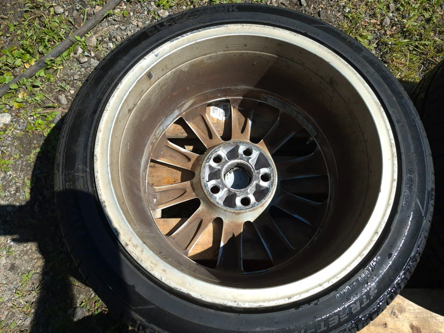 2009 Lexus IS250 Wheel Rim W/ Tire 225/45/r17 17x8j 9/32 4 Pcs OEM