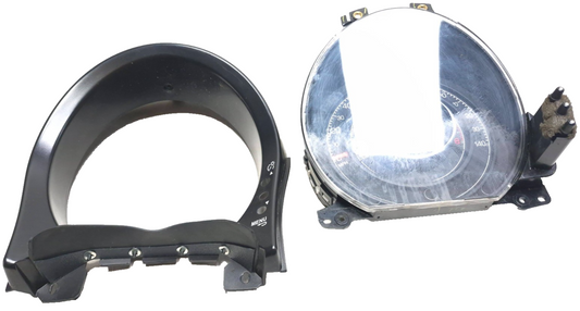 2013 Fiat 500 Turbo Speedometer Instrument Cluster Gauge W/ Frame Trim Cover OEM
