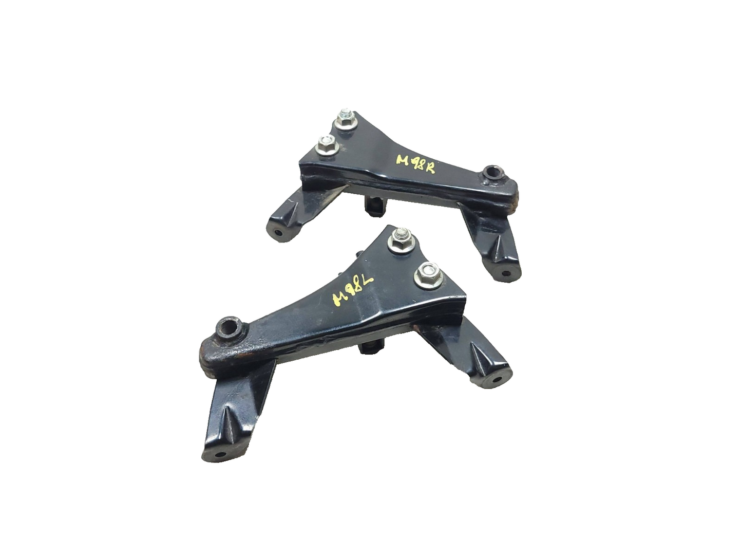 2008 Kawasaki Ninja 250 R Ex250j Engine Motor Mouting Bracket Pair OEM