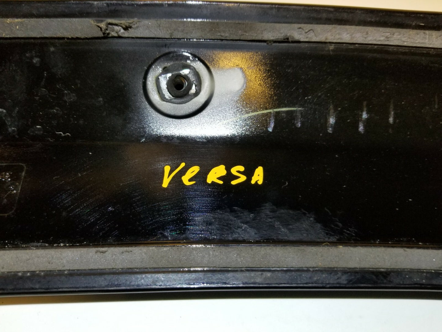 2014 Nissan Versa Trunk Lid Spoiler & 3rd Brake Light OEM