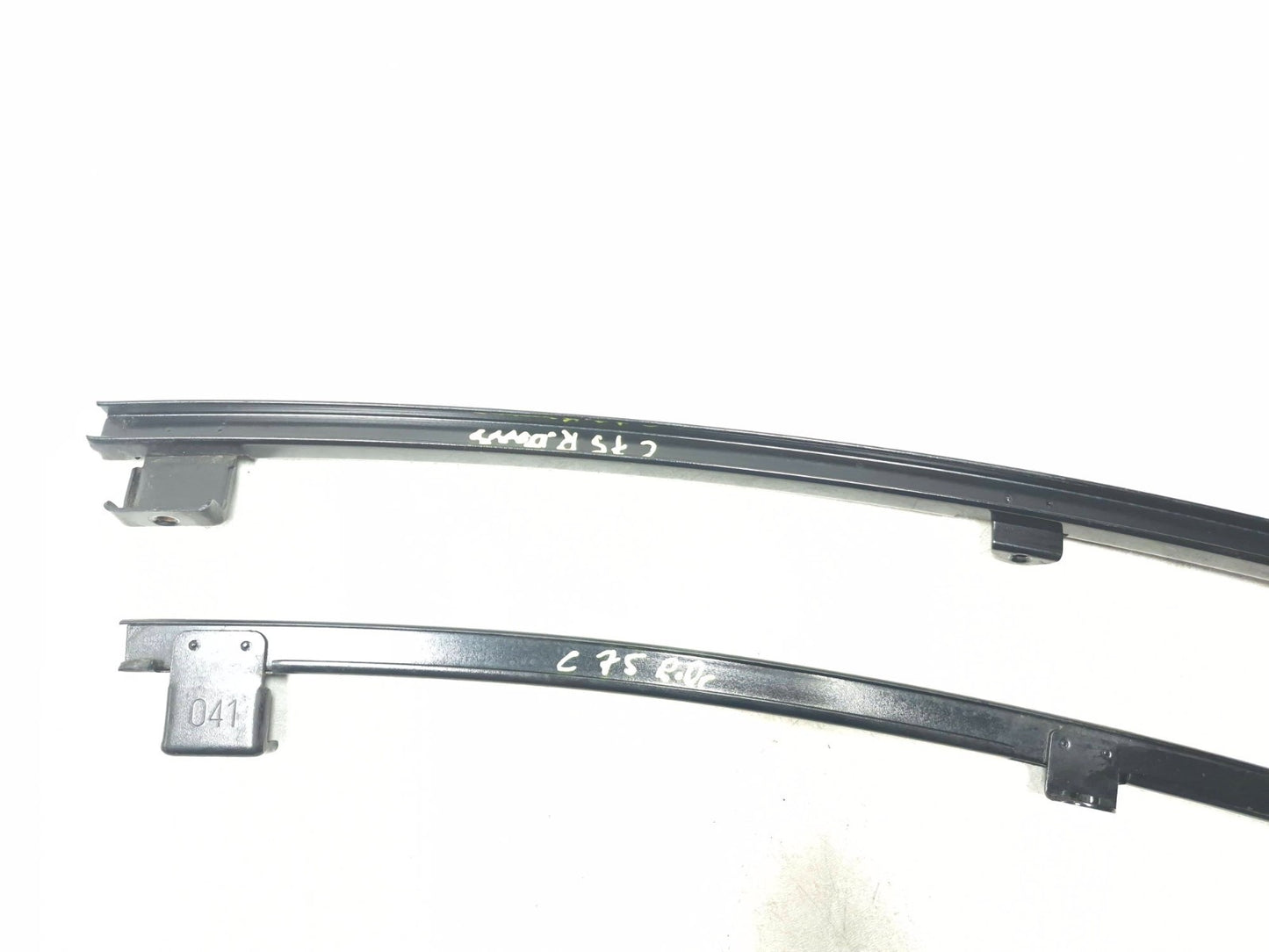 2010 Lexus Hs250h Rear Door Window Run Chanel Left & Right 2pcs OEM