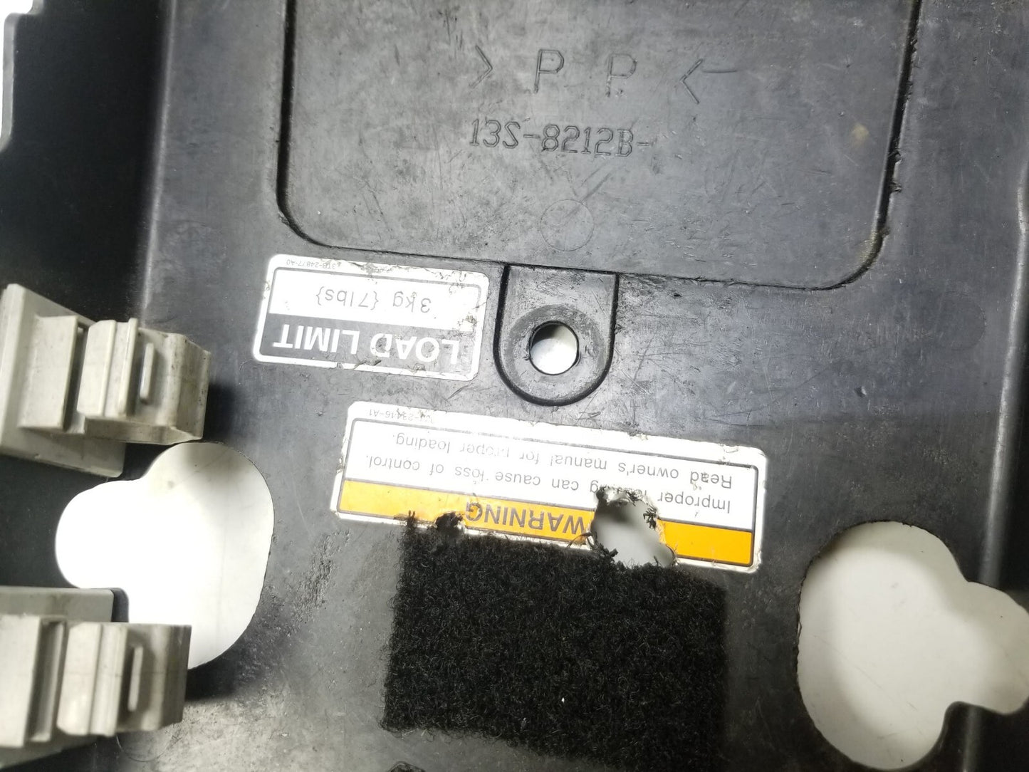 2008 - 2016 2012 Yamaha Yzfr6 R6 Rear Back Under Tail Battery Tray OEM